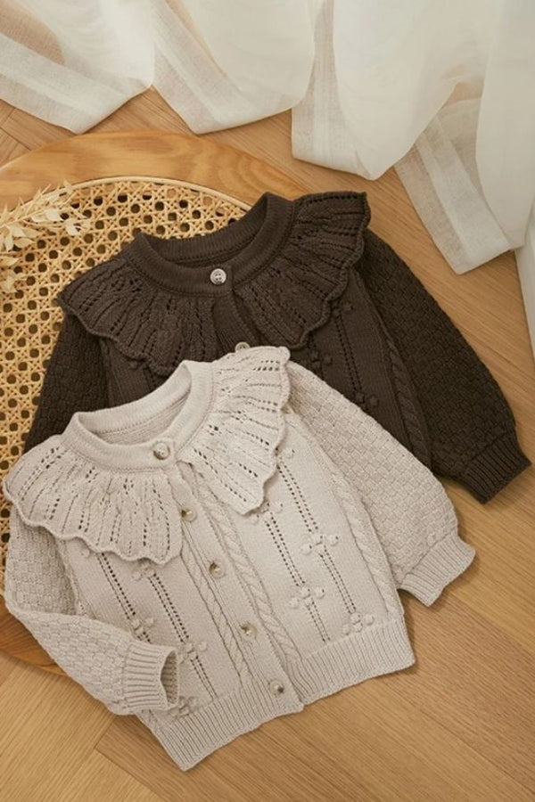 Baby knitted cardigan