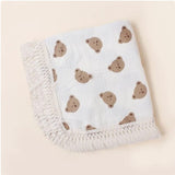 Printed Cotton Muslin Blanket