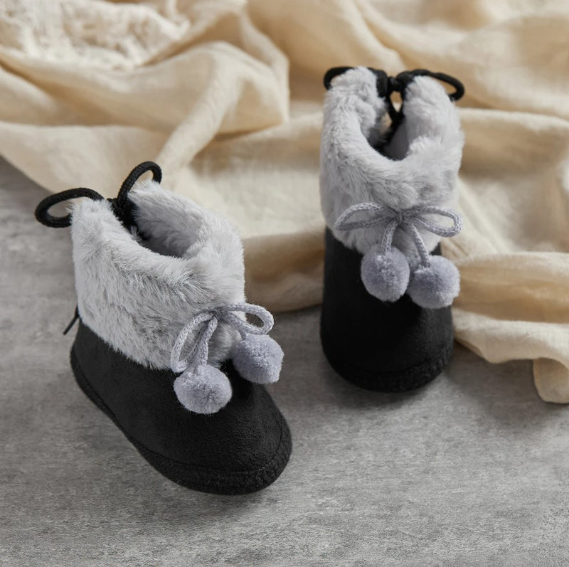 Baby-Bommel-Schleifen-Schuhe