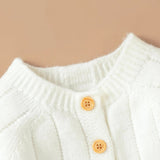 Knitted romper Buttons