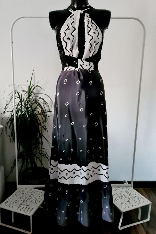 Multiposition Silk Dress