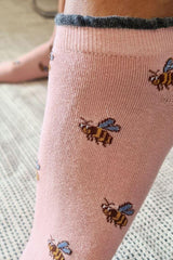 Calcetines Abeja Rosa - Pasarelle